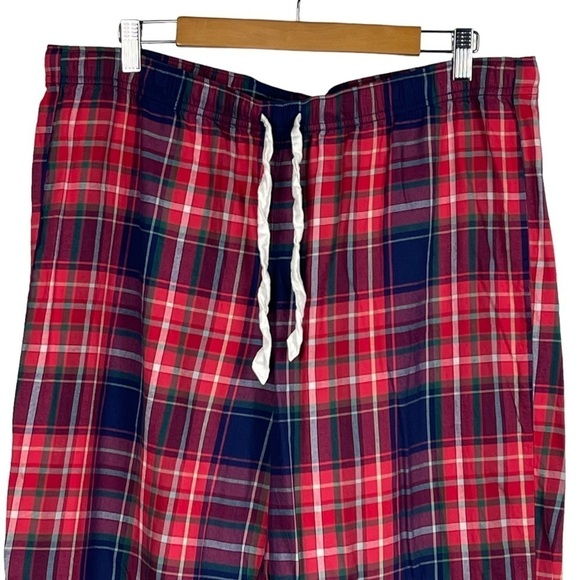 VICTORIA'S SECRET PLAID HOLIDAY RED GREEN COTTON FLANNEL MATCHING PAJAMA PJ SET - Picture 10 of 15
